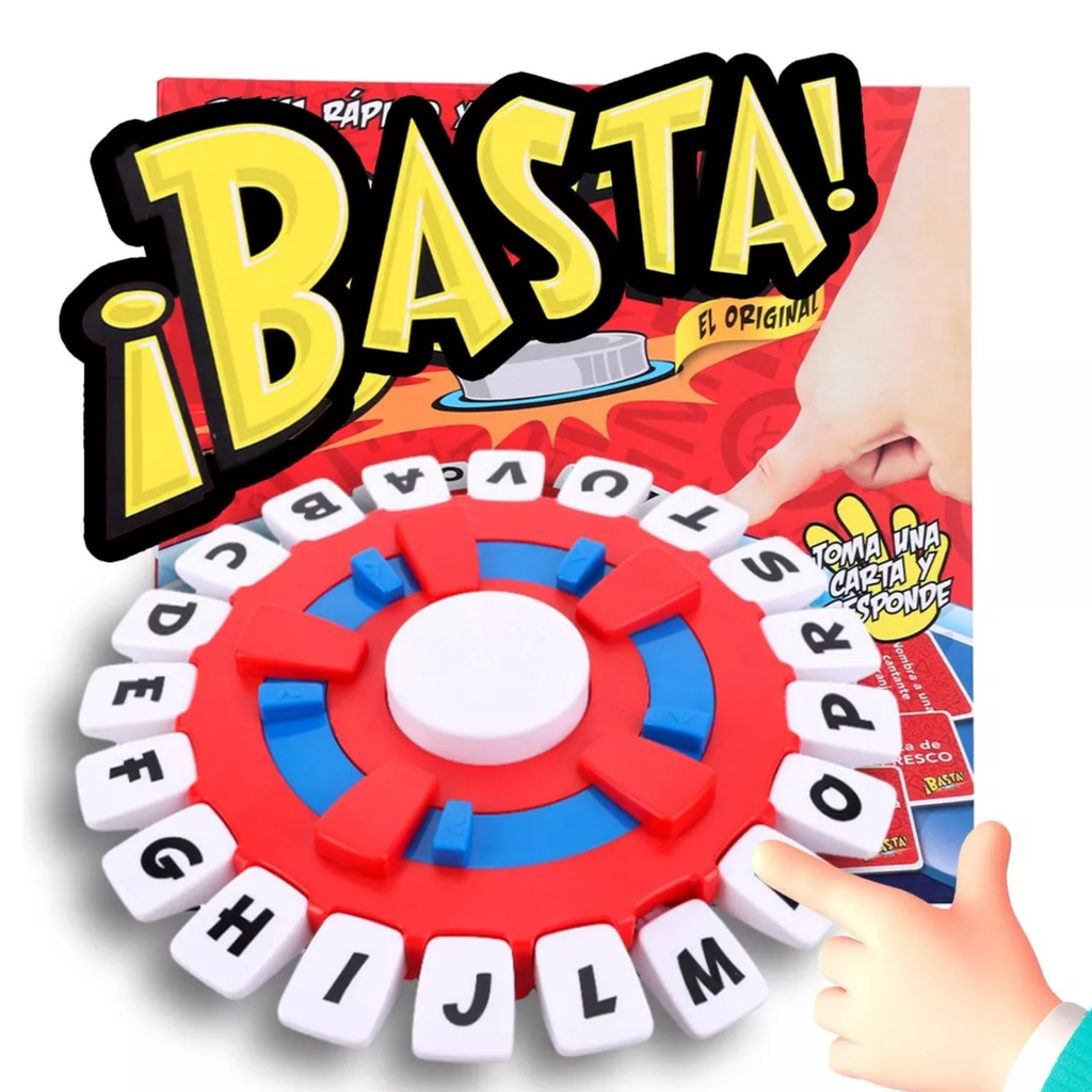 Juego de Mesa "Basta" ¡Ronda Rápida Familiar! 👨‍👩‍👧‍👦🎅🎄