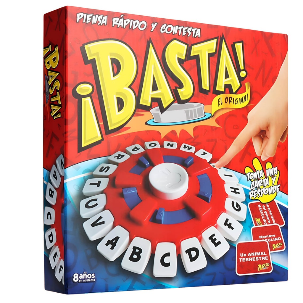 Juego de Mesa "Basta" ¡Ronda Rápida Familiar! 👨‍👩‍👧‍👦🎅🎄