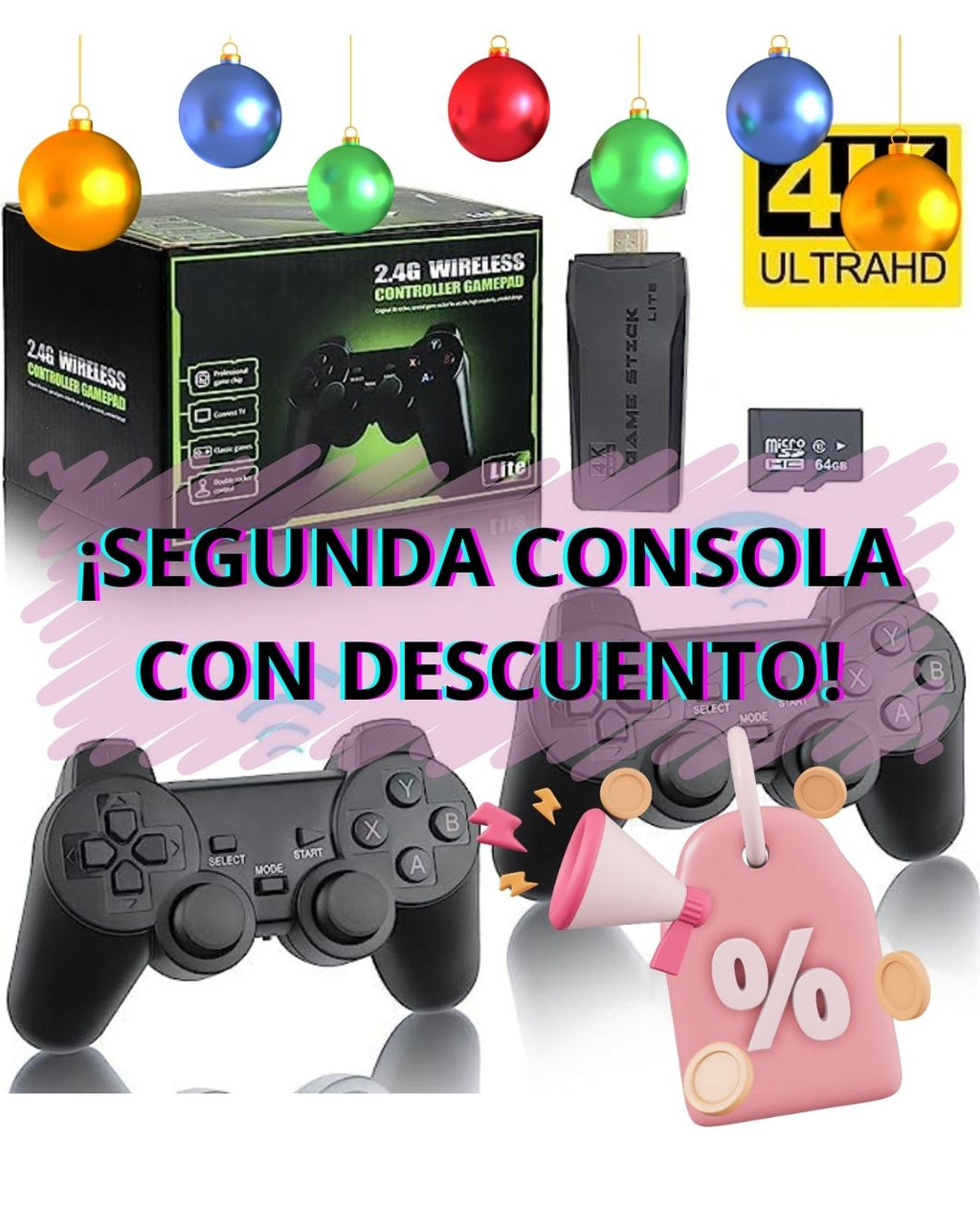 RetroPlay Consola – La Magia De Ayer, La Comodidad De Hoy 🎮✨